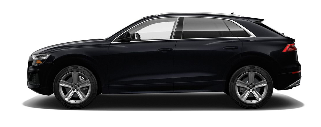 2020 Audi Q8 55 quattro Premium shown