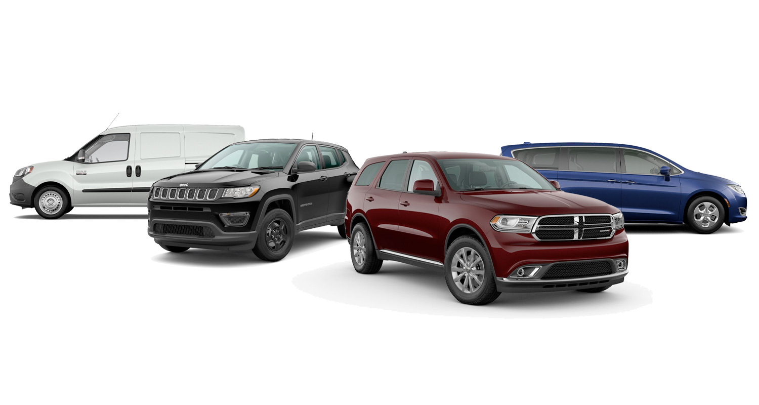 2020 RAM ProMaster City, 2020 Dodge Durango, 2020 Chrysler Pacifica Hybrid, 2020 Jeep Compass 2020 CJDR Line Up