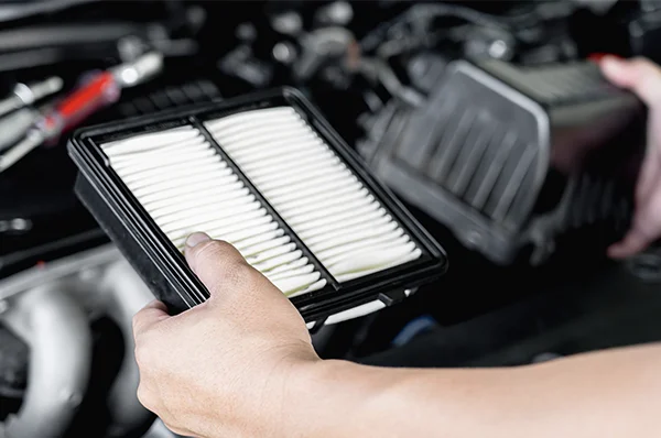 Air Filter Air Filter being replaced