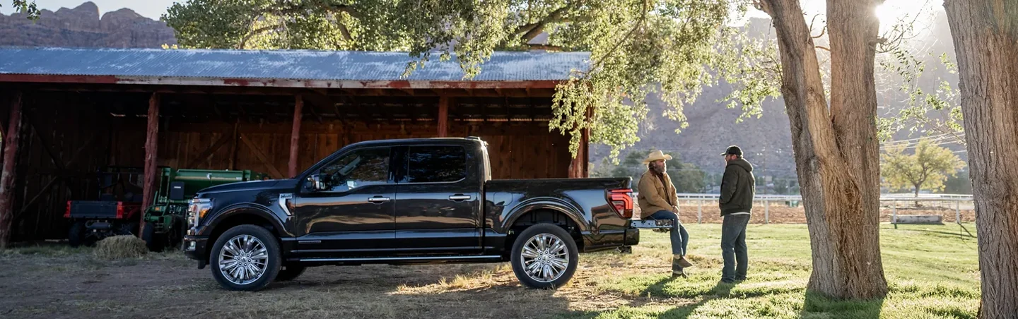 2024 Ford F-150 2024 Ford F-150 on a farm