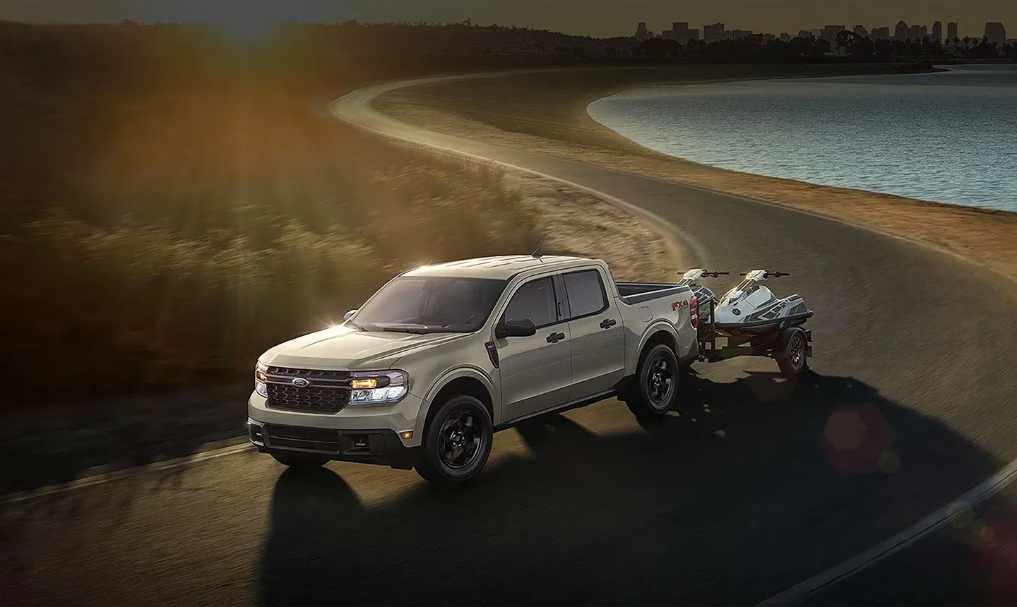 2024 Ford Maverick - Performance 2024 Ford Maverick Towing Jetskis