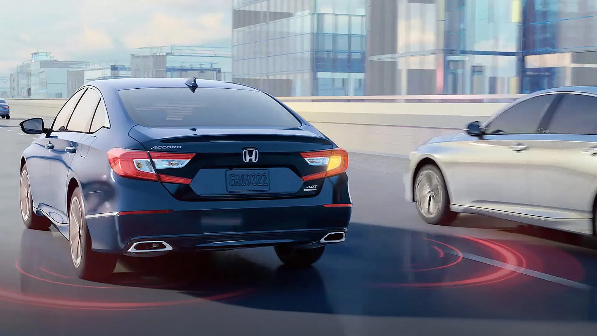 2021 Honda Accord Exterior 2020 Accord Touring 2.0T shown for demonstration purposes. Blind spot information system standard on EX-L, Sport 2.0T, Touring 2.0T, Hybrid EX, Hybrid EX-L and Hybrid Touring