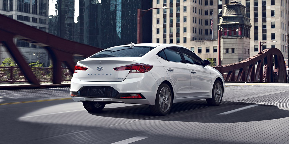 2020 Hyundai Elantra - Design 2020 Hyundai Elantra Rear 3/4 View