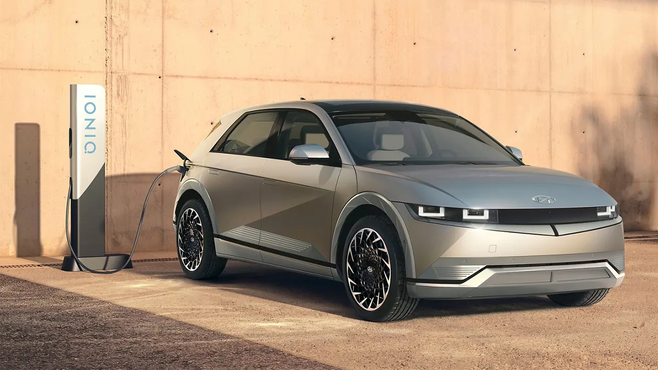 2022 Ioniq 5 - Warranty 2022 Ioniq 5 parked at a charging station