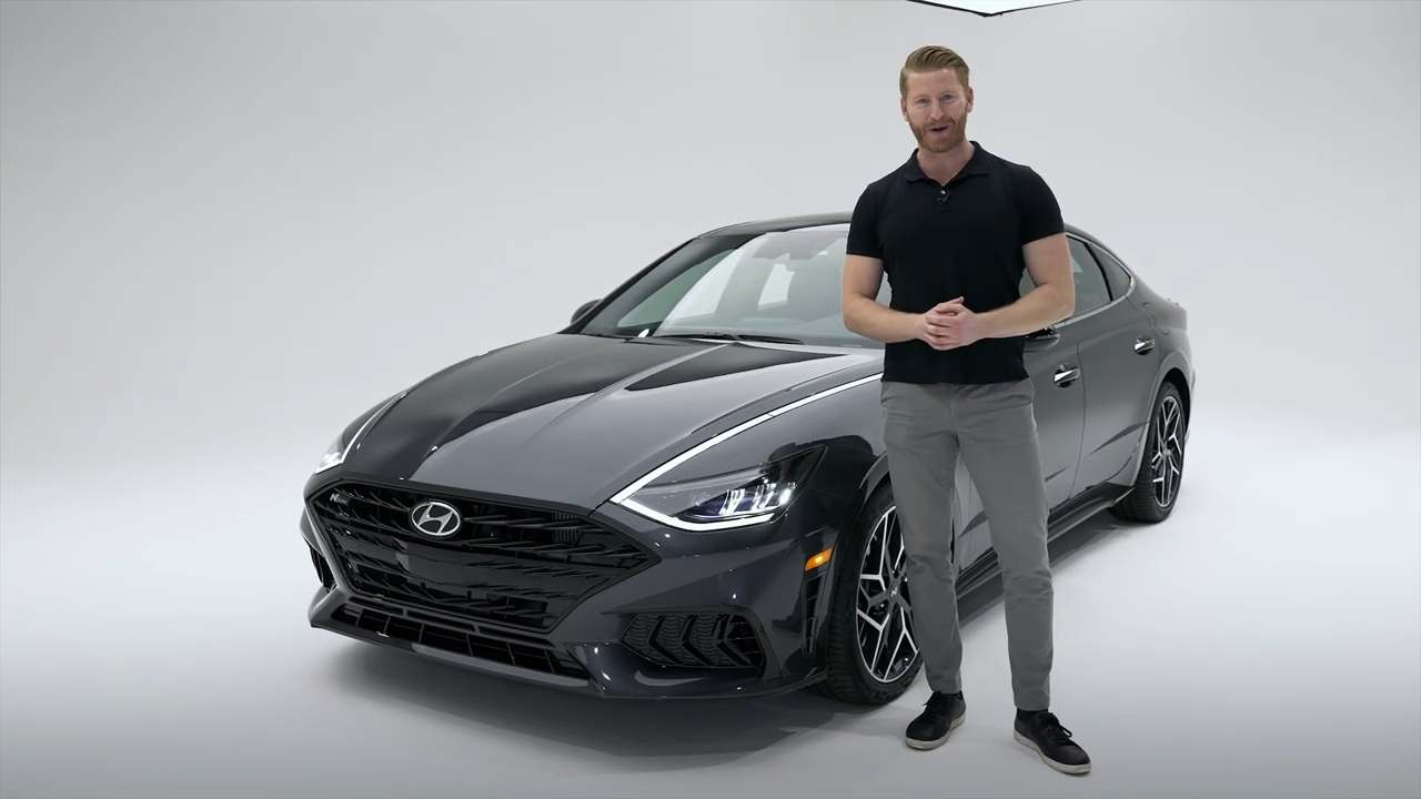 Man standing in front of Sonata N Line