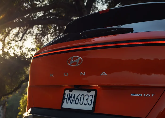 2024 Hyundai Kona - Design 2024 Hyundai Kona Tailgate