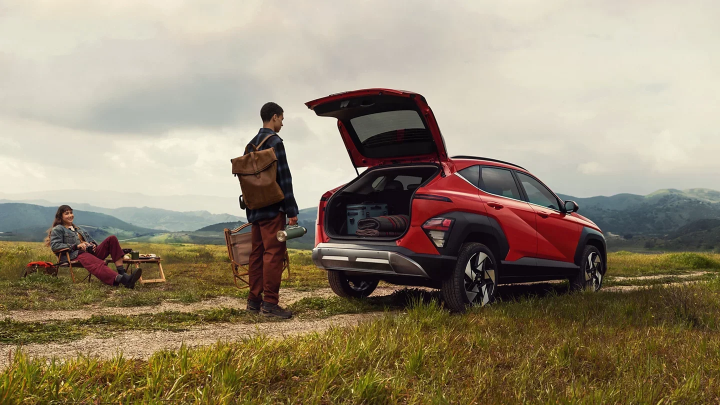2024 Hyundai Kona - Technology 2024 Hyundai Kona hands-free smart power liftgate open