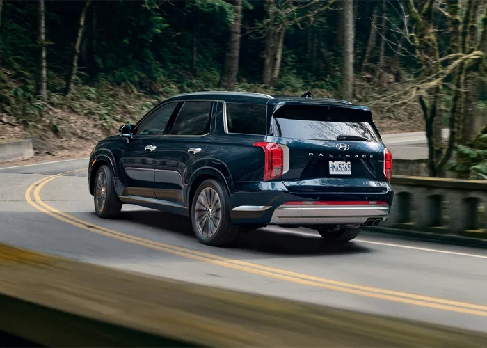 2024 Hyundai Palisade - Design 2024 Hyundai Palisade driving down road