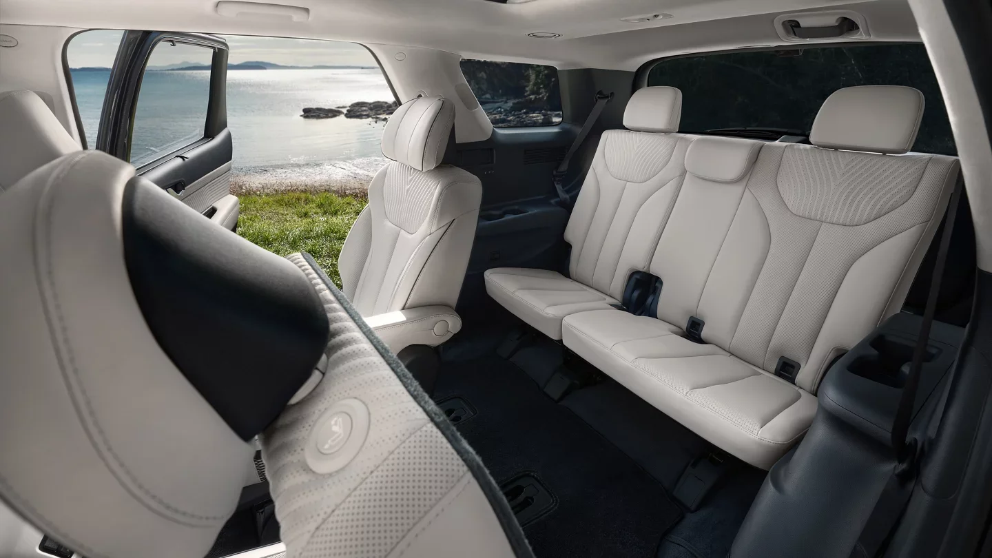 2024 Hyundai Palisade - Interior Design 2024 Hyundai Palisade Back Interior