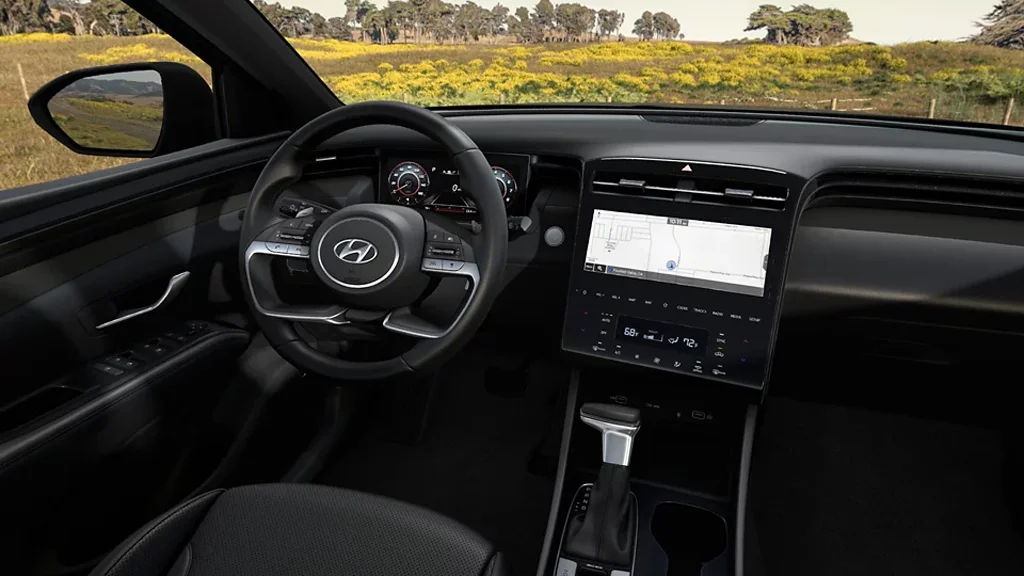 2024 Hyundai Santa Cruz - Technology 2024 Hyudai Santa Cruz Interior Screens