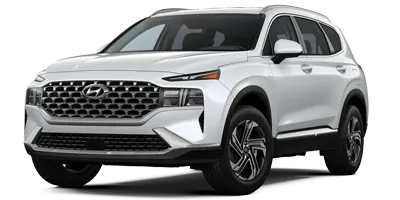 2022 Hyundai Santa Fe SEL 2022 Hyundai Santa Fe SEL Model Cutout