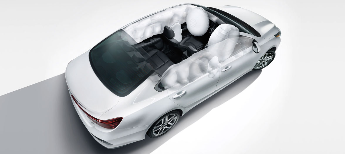 2021 Kia Forte - Safety 2021 Kia Forte Airbags deployed