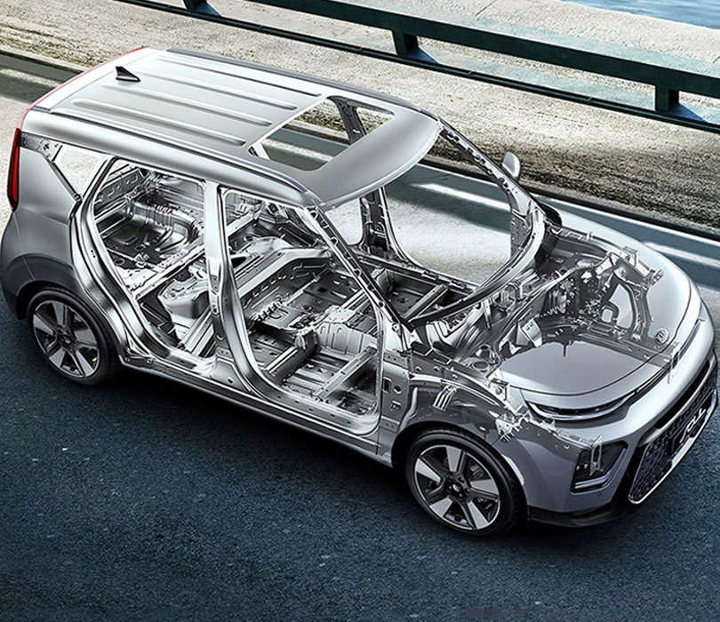 2021 Kia Soul S LineUp 2021 Kia Forte Soul body frame