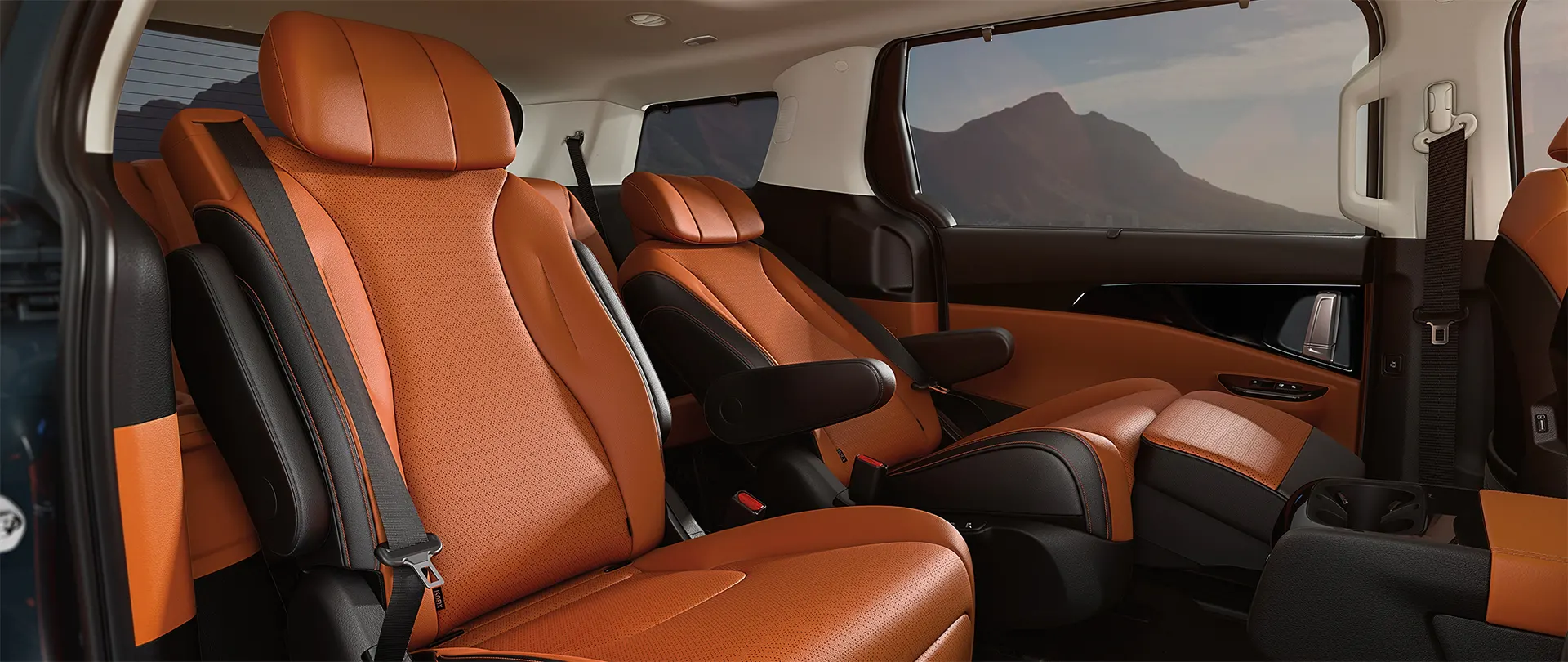 2022 Kia Carnival MPV - Interior Design, coming soon to Lev Kia of Framingham sliding 2nd-row seats inside the 2022 Kia Carnival MPV