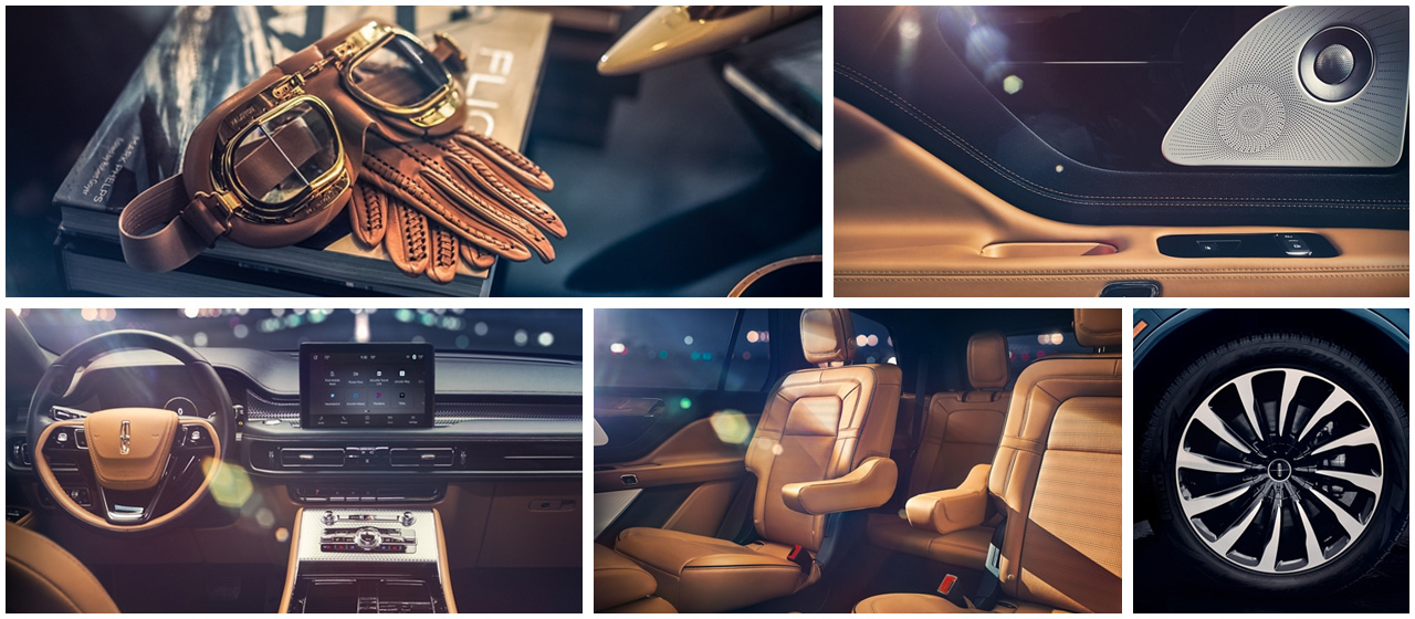 Black Label Lincoln Aviator - Flight Theme Black Label Lincoln Aviator - Flight Theme photo grid