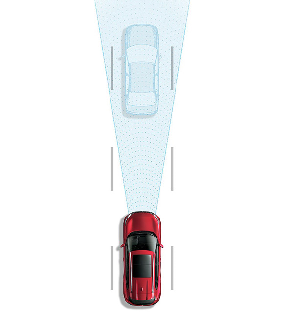 2021 Nissan Rogue Nissan Rogue intelligent forward collision warning illustration