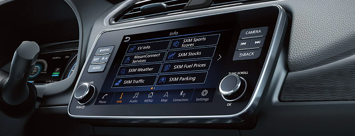 2022 Nissan LEAVE Technology 2022 LEAF Infotainment