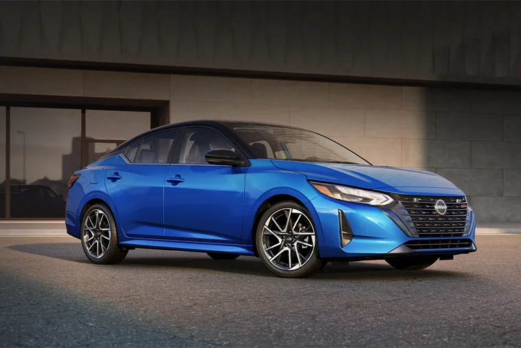 2024 Nissan Sentra 2024 Nissan Sentra parked in the sun