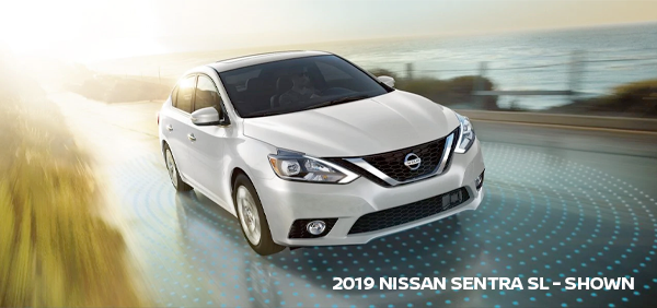 2019 Nissan Sentra SL -- shown 2019 Nissan Sentra SL -- shown