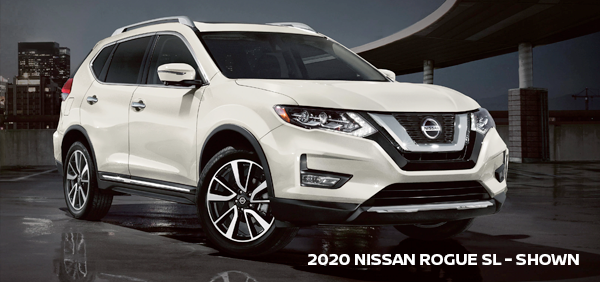 2020 Nissan Rogue SL -- shown 2020 Nissan Rogue SL -- shown