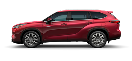 2020 Toyota Highlander Hybrid - Platinum 2020 Toyota Highlander Hybrid - Platinum Model Cut-Out