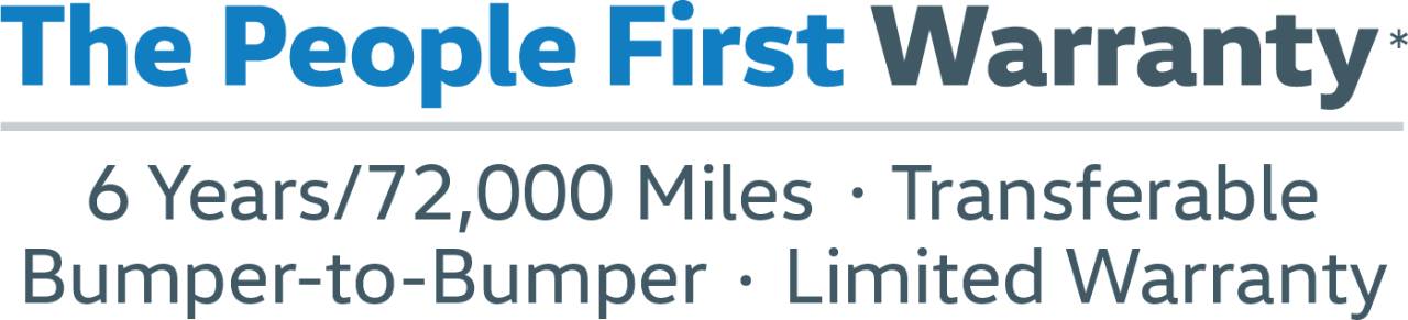 The People First Warranty The People First Warranty Logo