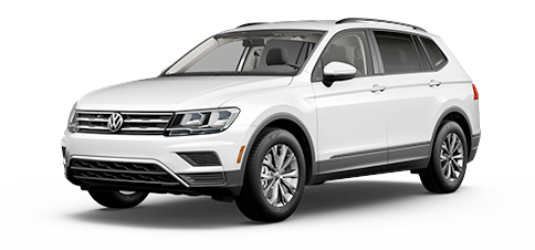 2020 VW Tiguan S 2020 Volkswagen Tiguan S with 4Motion model cutout