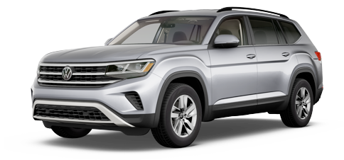 2021 VW Atlas S 2021 Volkswagen Atlas S with 4Motion model cutout