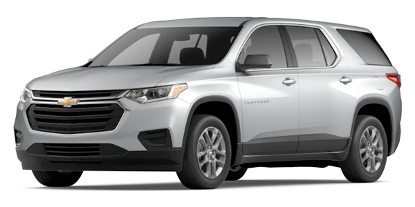 2020 Chevrolet Traverse L 2020 Chevrolet Traverse L Model Cut-Out