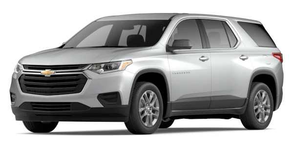 2020 Chevrolet Traverse LS 2020 Chevrolet Traverse LS Model Cut-Out