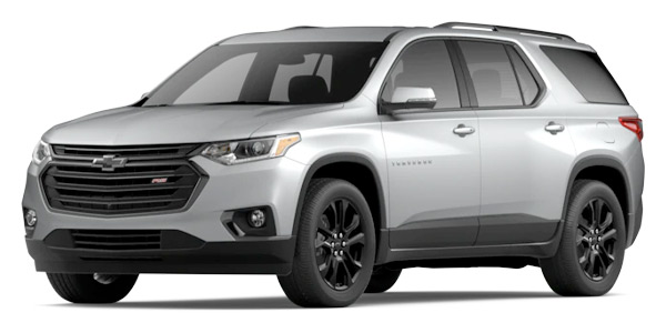 2020 Chevrolet Traverse RS 2020 Chevrolet Traverse RS Model Cut-Out