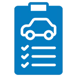 Inspection Clipboard with car