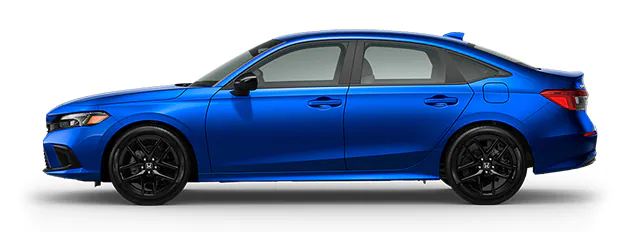 2022 Honda Civic Sedan Sport Cutout