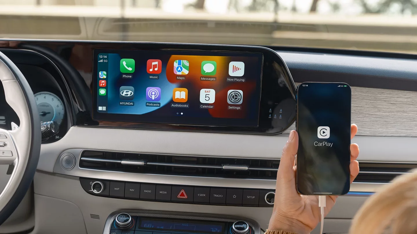2025 Hyundai Palisade 12.3-Inch touchscreen with Apple CarPlay
