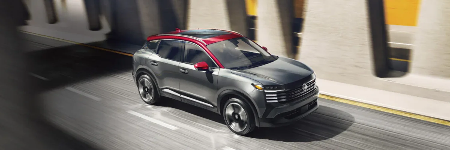 2025 Nissan Kicks driving down highway
