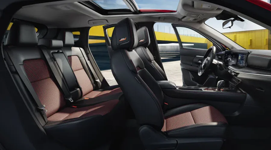 Interior of 2025 Nissan Kicks