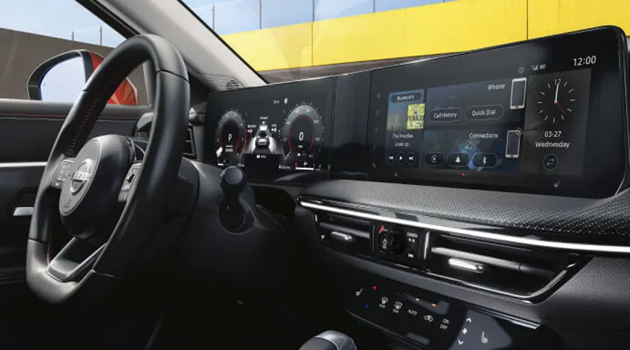 2025 Nissan Kicks Dual 12.3-Inch Displays