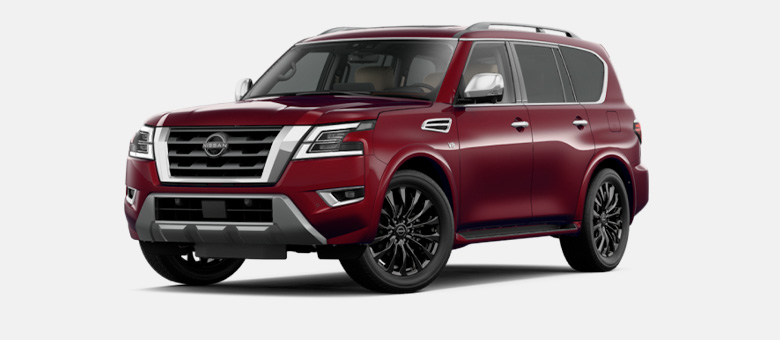 2021 Nissan Armada Platinum Cutout