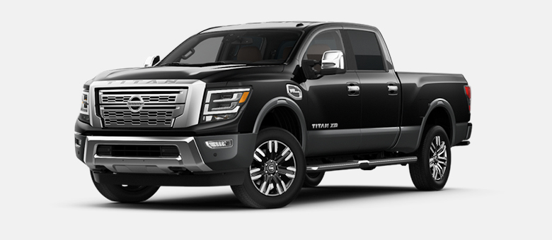 2021 Nissan Titan XD Crew Cab Platinum Reserve Cutout