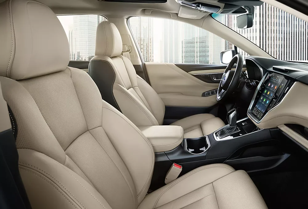 Limited interior shown in Warm Ivory Leather