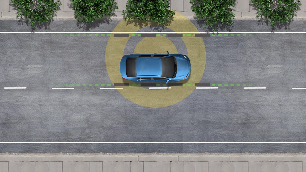 Lane Departure Alert With Steering Assist