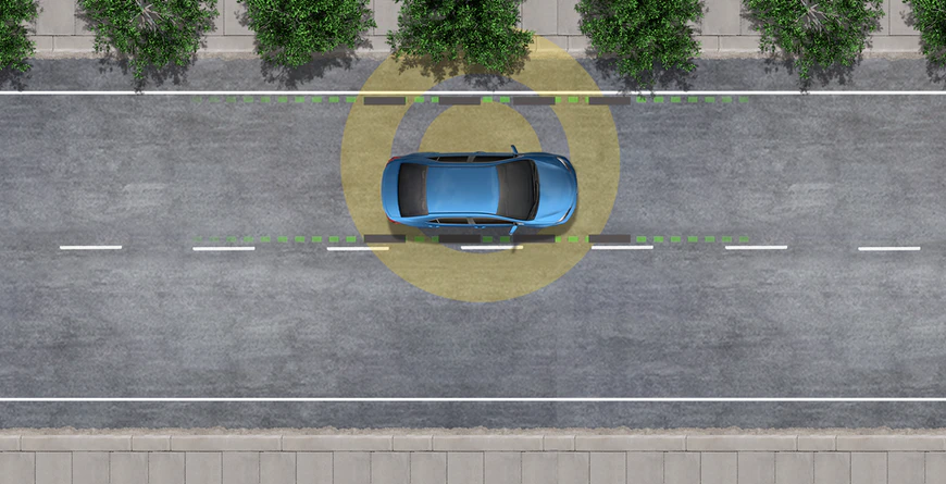 2021 Toyota Camry with Lane Departure Alert with Steering Assist
