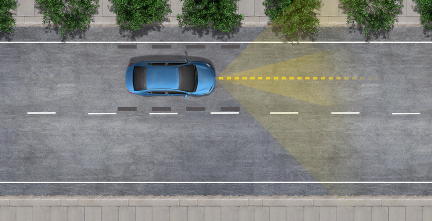 2021 Toyota Camry with Lane Tracing Assist