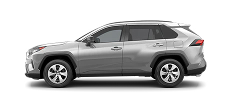 2021 Toyota Rav4 LE 2021 Toyota Rav4 LE Model Cut-Out