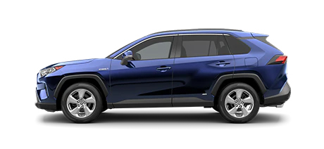 2021 Toyota Rav4 XLE Premium Hybrid 2021 Toyota Rav4 XLE Premium Hybrid Model Cut-Out