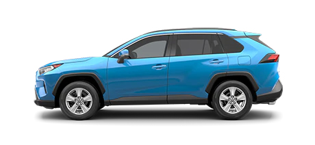 2021 Toyota Rav4 XLE 2021 Toyota Rav4 XLE Model Cut-Out