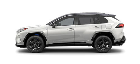 2021 Toyota Rav4 XSE Hybrid 2021 Toyota Rav4 XSE Hybrid Model Cut-Out