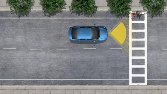 Pre-Collision System With Pedestrian Detection