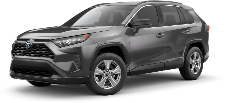 2023 Toyota Rav4 Hybrid LE 2023 Toyota Rav4 Hybrid LE Model Cut-Out