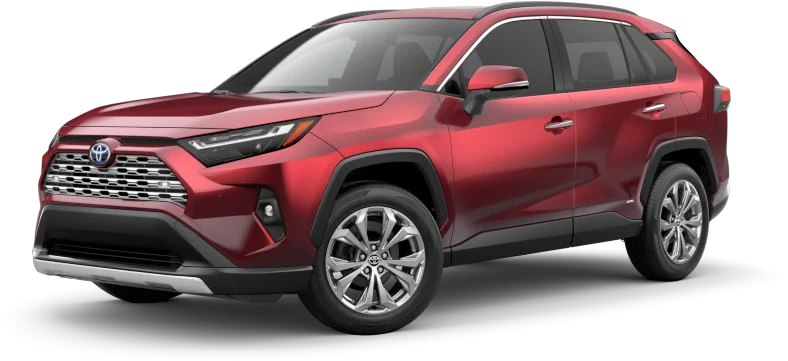 2023 Toyota Rav4 Hybrid Limited 2023 Toyota Rav4 Hybrid Limited Model Cut-Out
